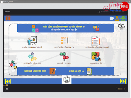 PHẦN MỀM LUYỆN TẬP HÓA HỌC
